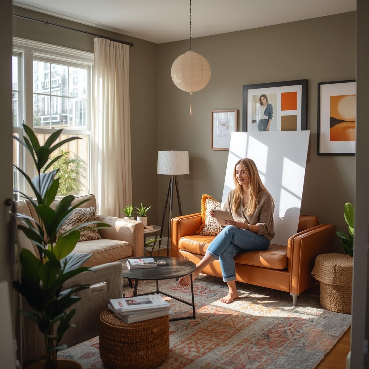 Personlig farvekonsultation i hjemmet